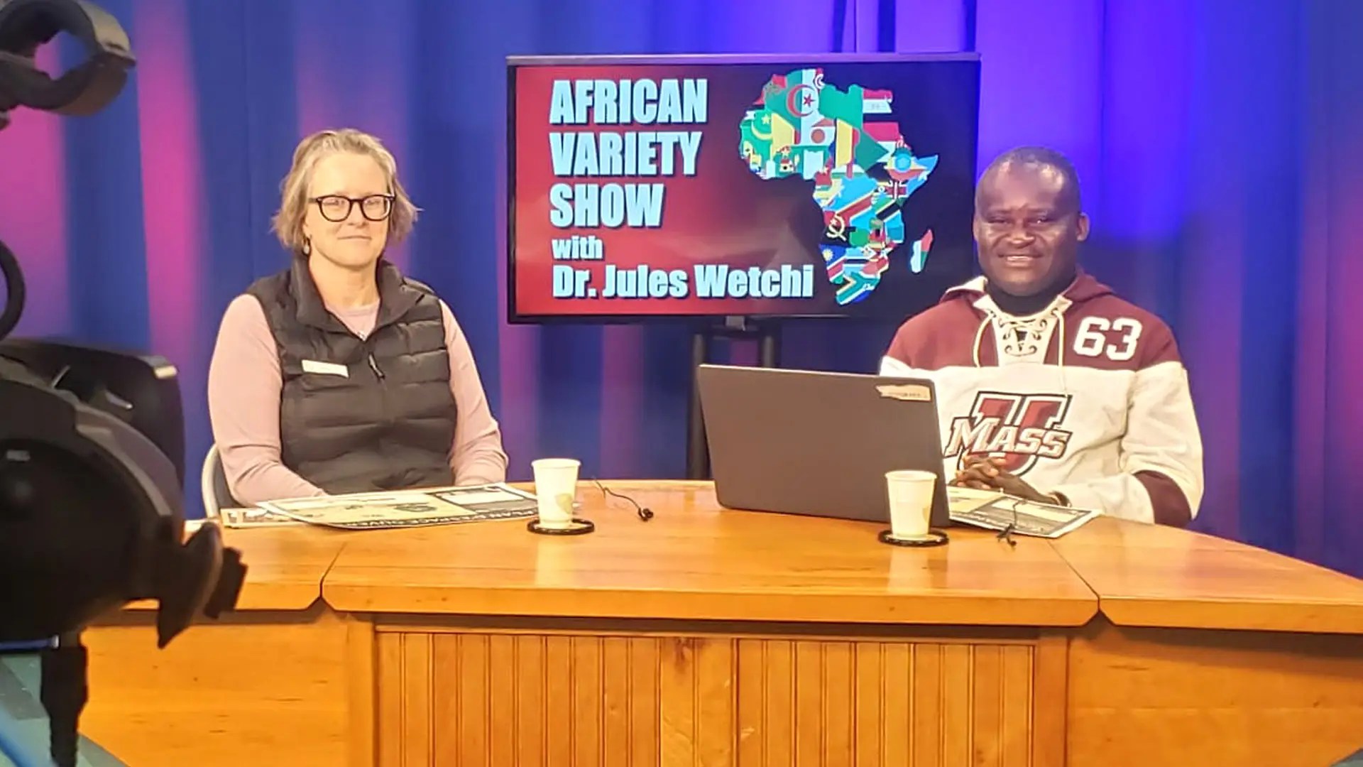 Sophie Saure with Jules