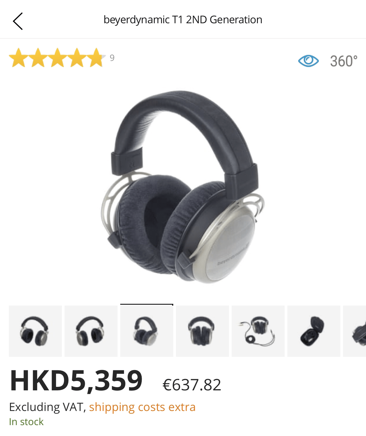 T1 2nd 直推beyerdynamic Gjlni