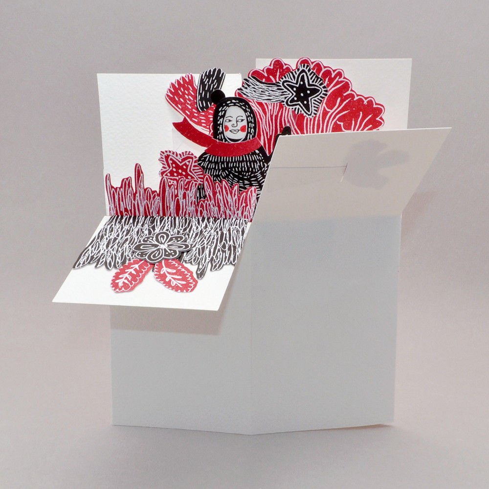leporello, carte 3 d, livre objet, livre miniature, pop-up, livre d'artiste