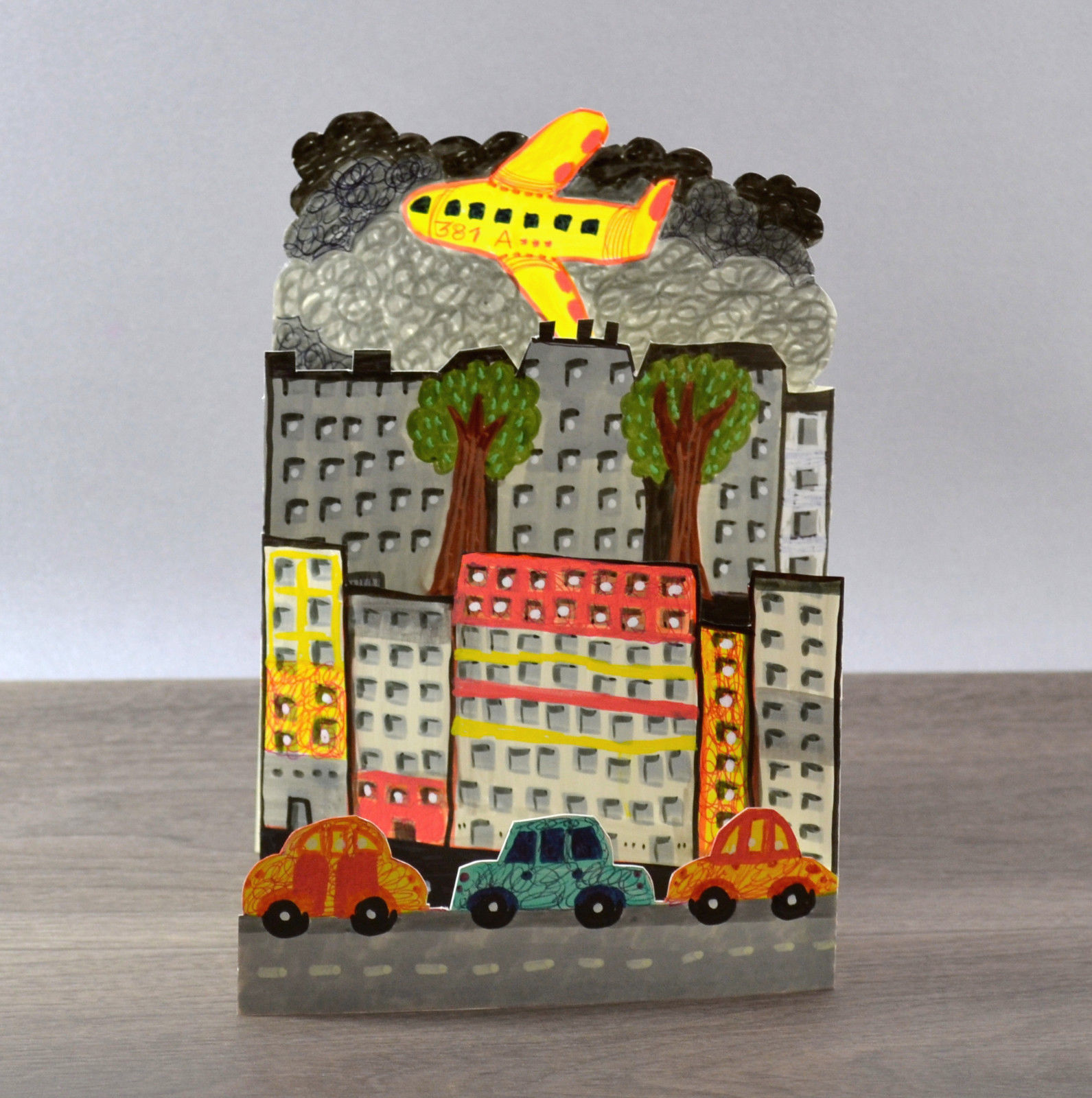 leporello, carte 3 d, livre objet, livre miniature, pop-up, livre d'artiste