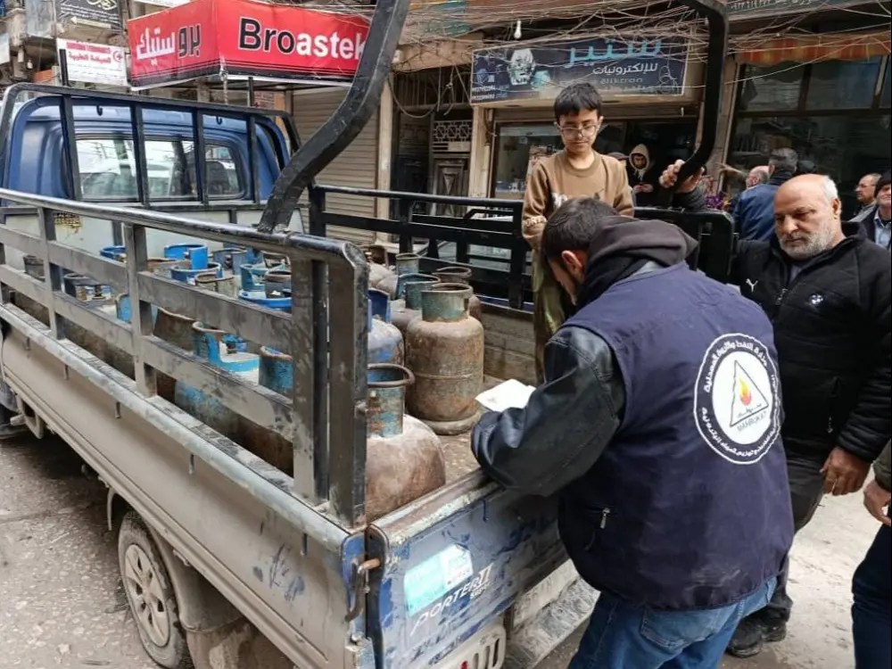 مصادرة 200 أسطوانة غاز منزلي بحلب