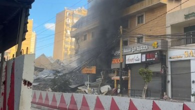 غارة إسرائيلية تستهدف "القرض الحسن" بالضاحية الجنوبية لبيروت