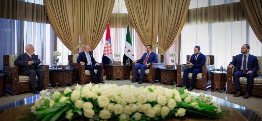 سوريا وكرواتيا يبحثان تعزيز العلاقات الثنائية