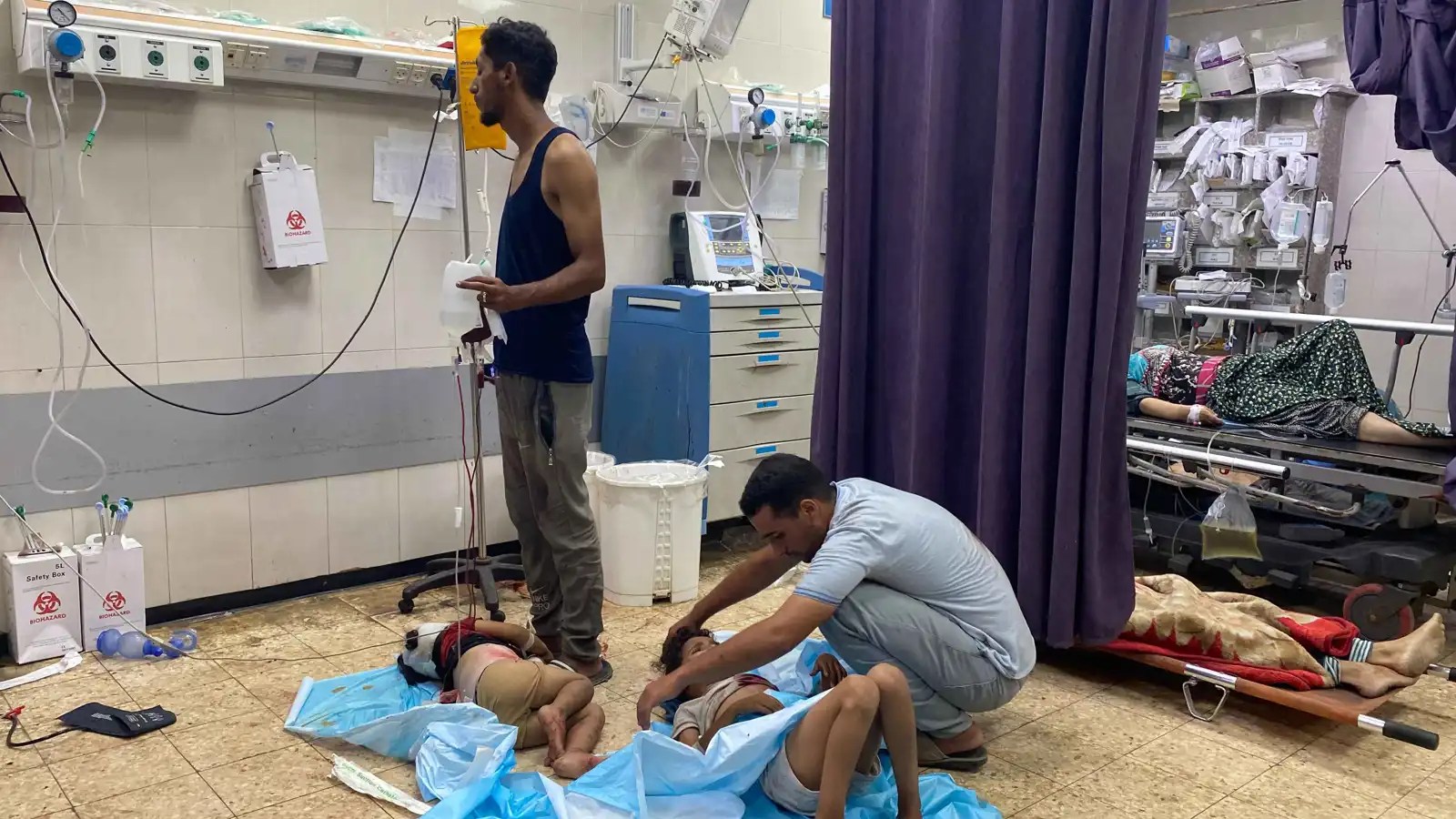 علاج أطفال غزة في بريطانيا