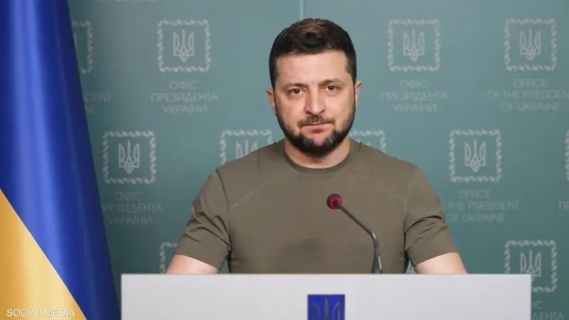 الرئيس الأوكراني فولوديمير زيلينسكي