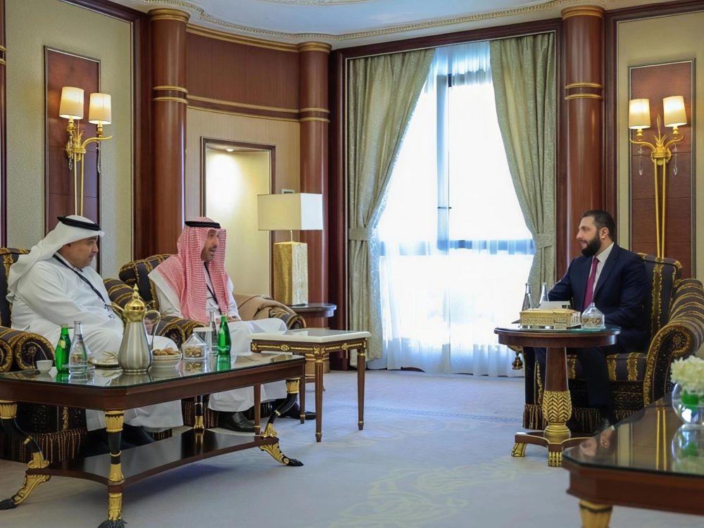 الرئيس السوري يلتقي بـ إدارة "السعودي الفرنسي"