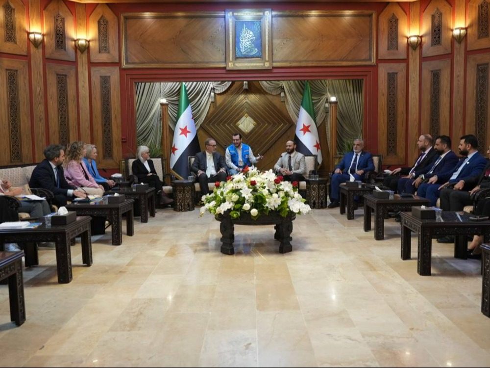 محافظ حلب يستقبل وفدا ألمانيا لمناقشة الاحتياجات الإنسانية