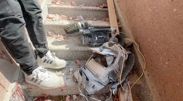 قصف إسرائيلي لـ مجمع ناصر الطبي في خان يونس بغزة