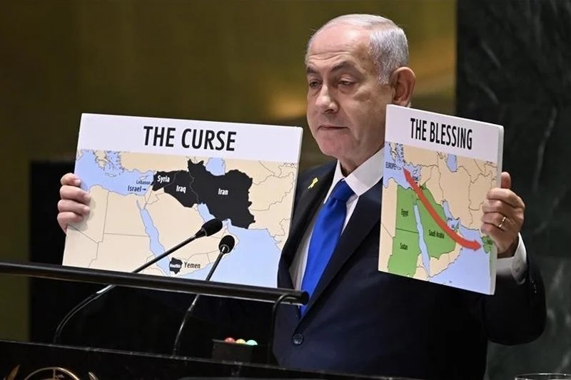 نتنياهو وإسرائيل الكبرى