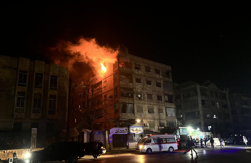 مصدر صحفي: قسد تستهدف بالقذائف مستشفى زاهي أزرق بحلب