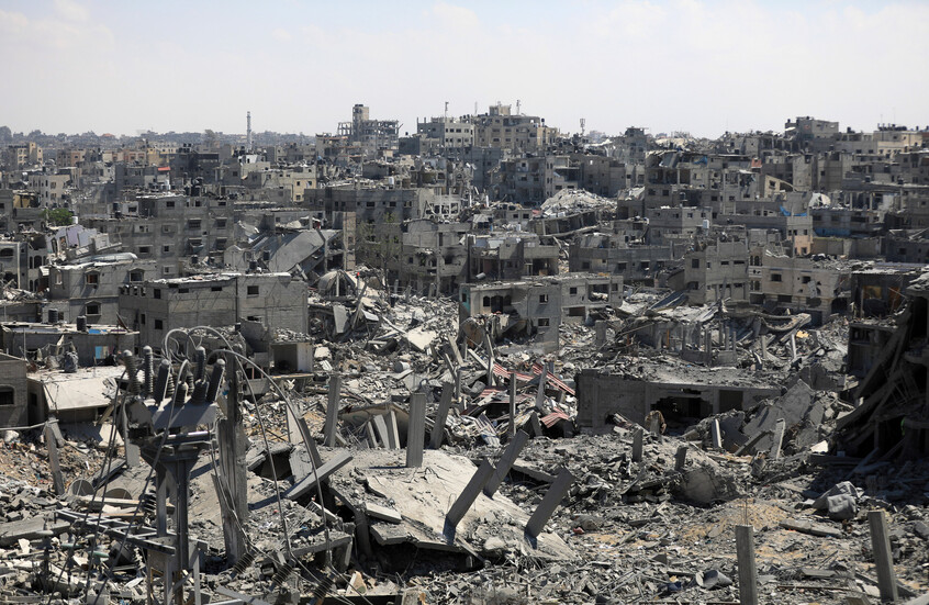 تحديد موعد إعادة إعمار غزة