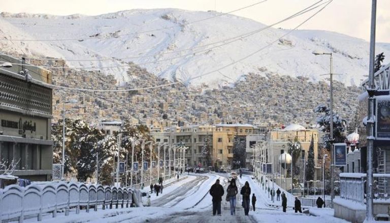 موجة برد قطبية تضرب سوريا حتى الجمعة