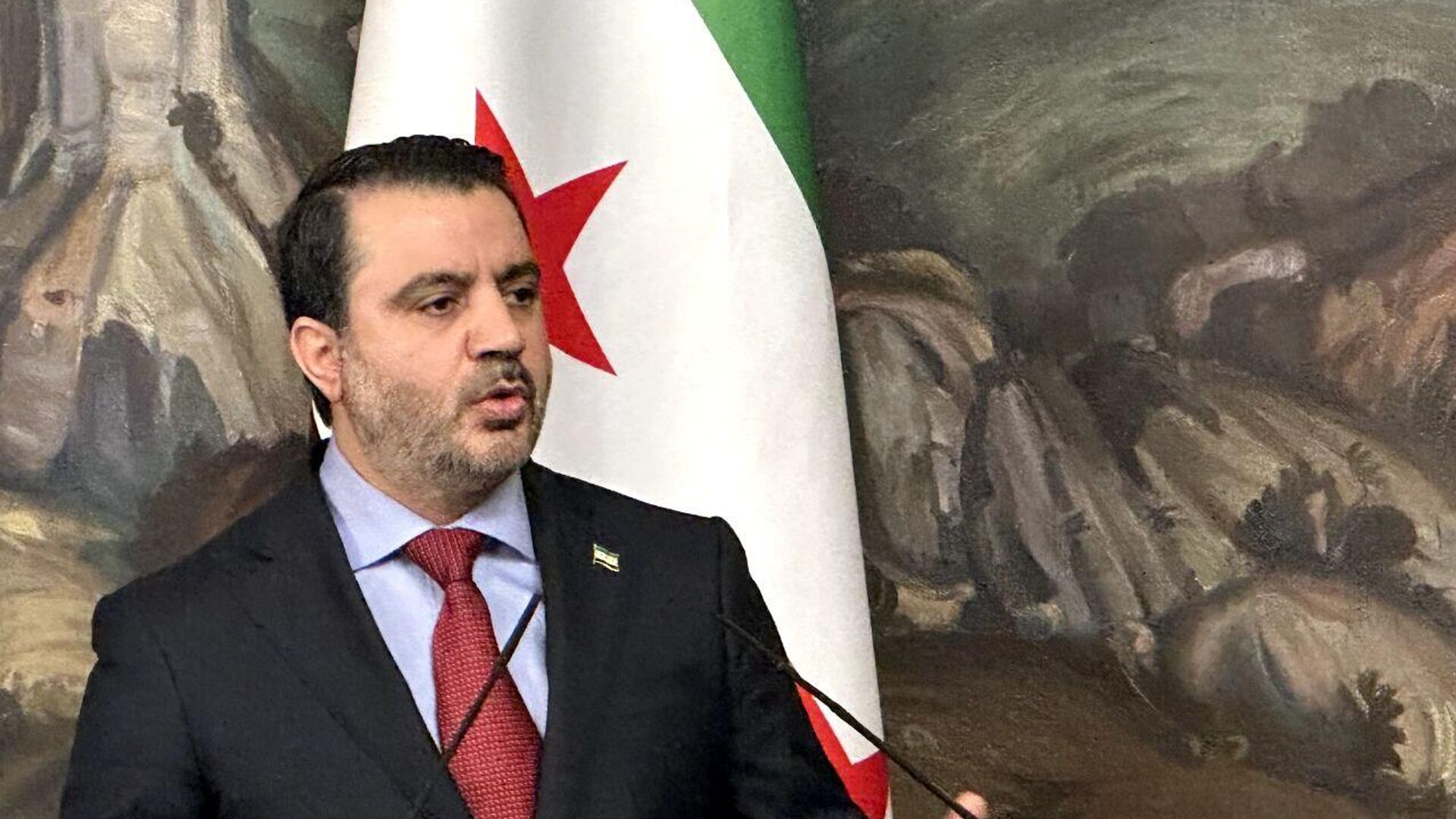 وزير الخارجية السوري أسعد الشيباني