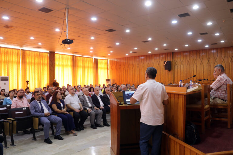 ورشة عمل باللاذقية لـ إدارة الموارد المائية بظروف الجفاف