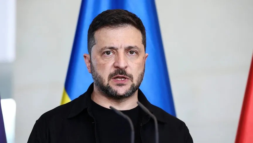 الرئيس الأوكراني فولوديمير زيلينسكي