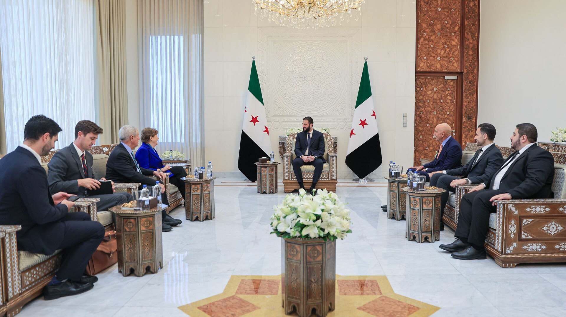 بعد مطلب الهجري.. وفد أمريكي رفيع المستوى يزور دمشق