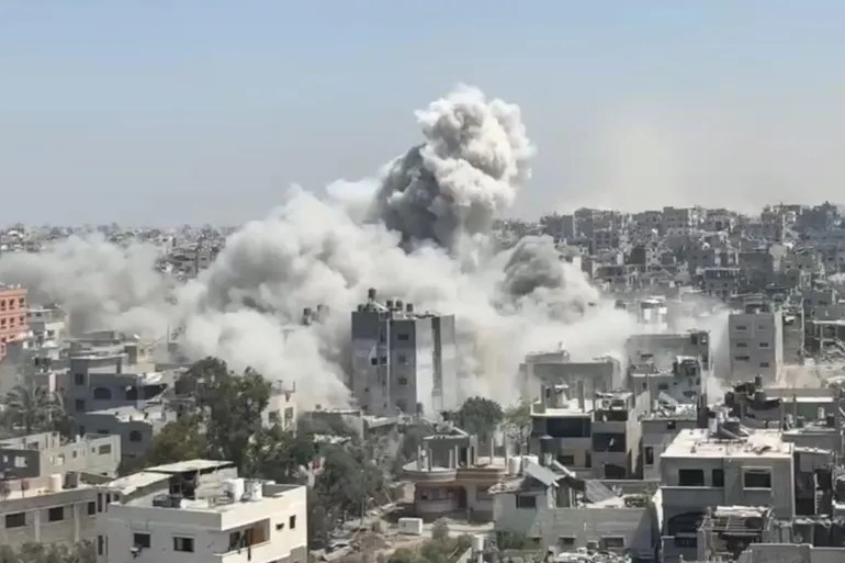 مقتل 5 فلسطينيين إثر هجمات إسرائيلية على غزة
