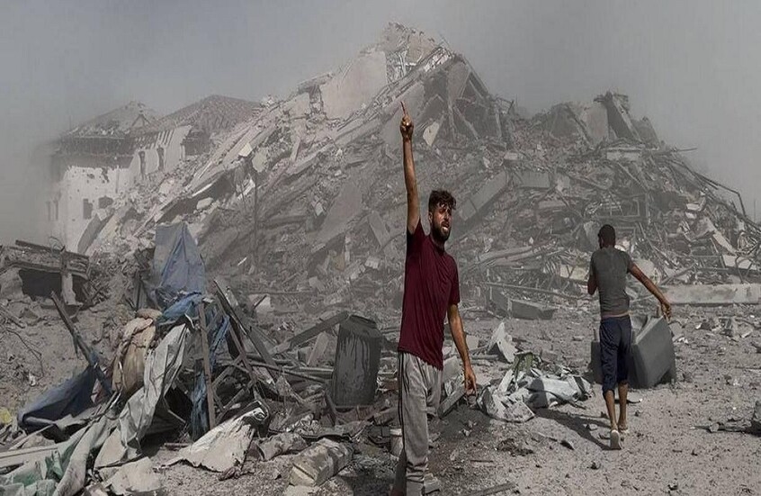 القصف الإسرائيلي يطال خيام النازحين بغزة