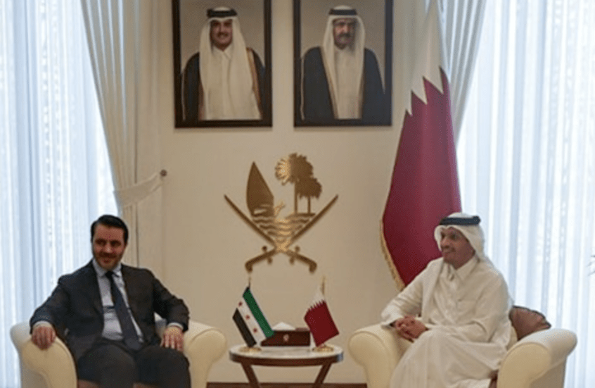 دعم قطري لـ وحدة سوريا