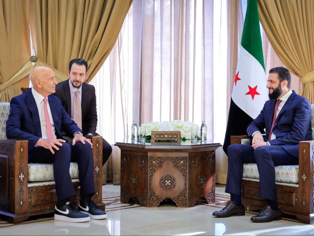 الرئيس السوري يبحث مع المبعوث الأمريكي مستجدات المنطقة