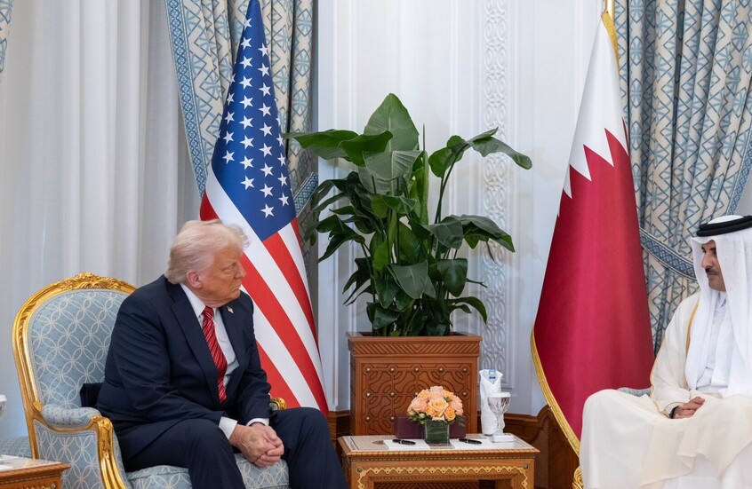 ترامب يجري اتصالاً بأمير قطر قبل لقاء نتنياهو