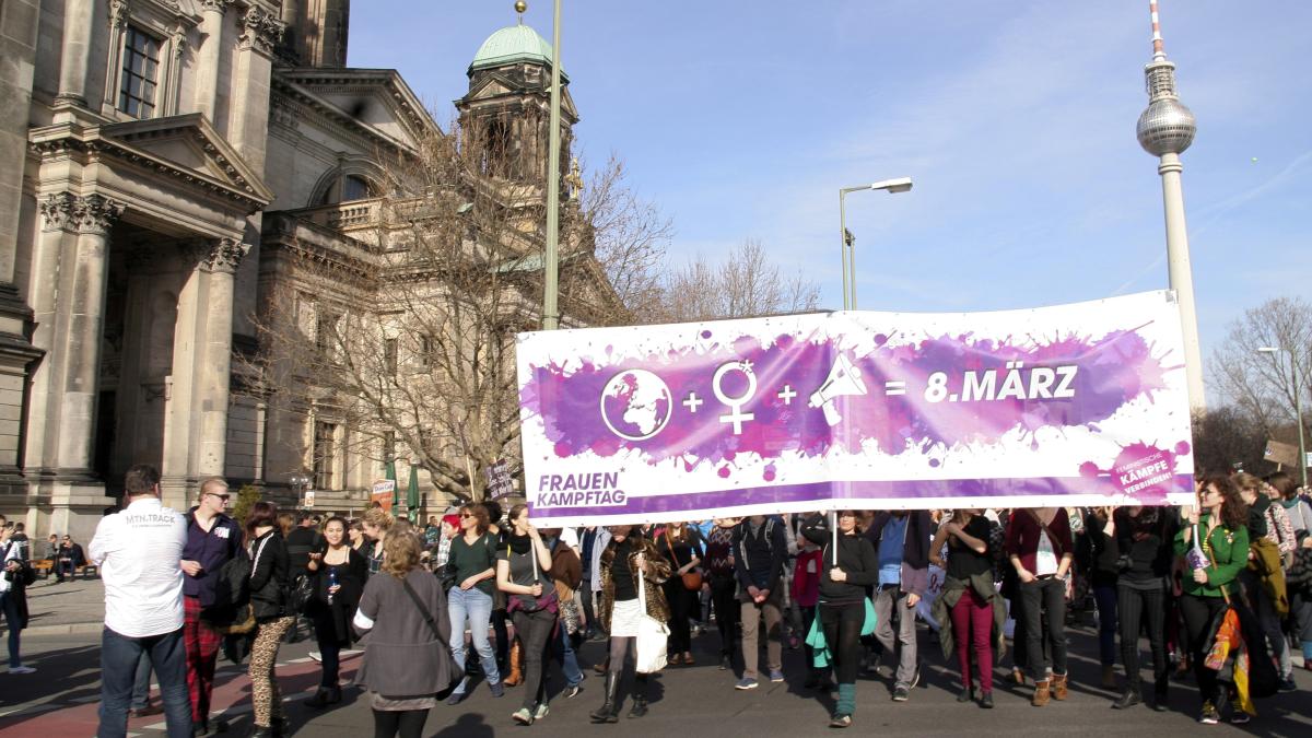 اليوم العالمى للمرأة عطلة رسمية فى برلين لأول مرة بألمانيا