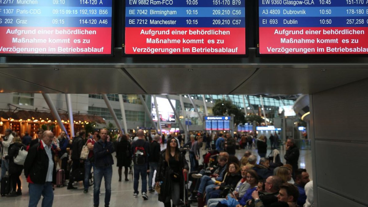 حادث أمني يتسبب في إغلاق مطار دوسلدورف