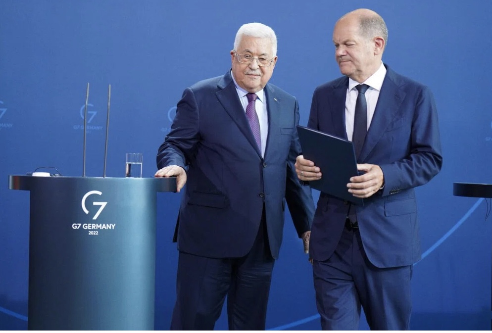 تصريحات الرئيس الفلسطيني حول المحرقة تتسبب في أزمة في ألمانيا