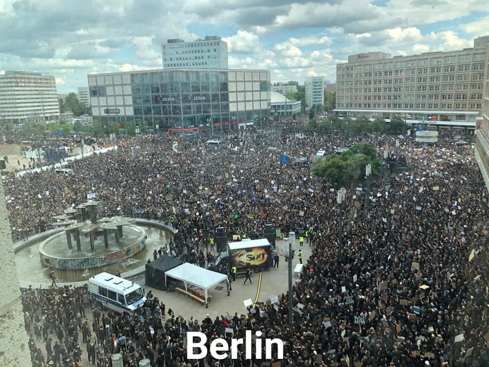 صور||| مظاهرات حاشدة ضد العنصرية في المدن الألمانية