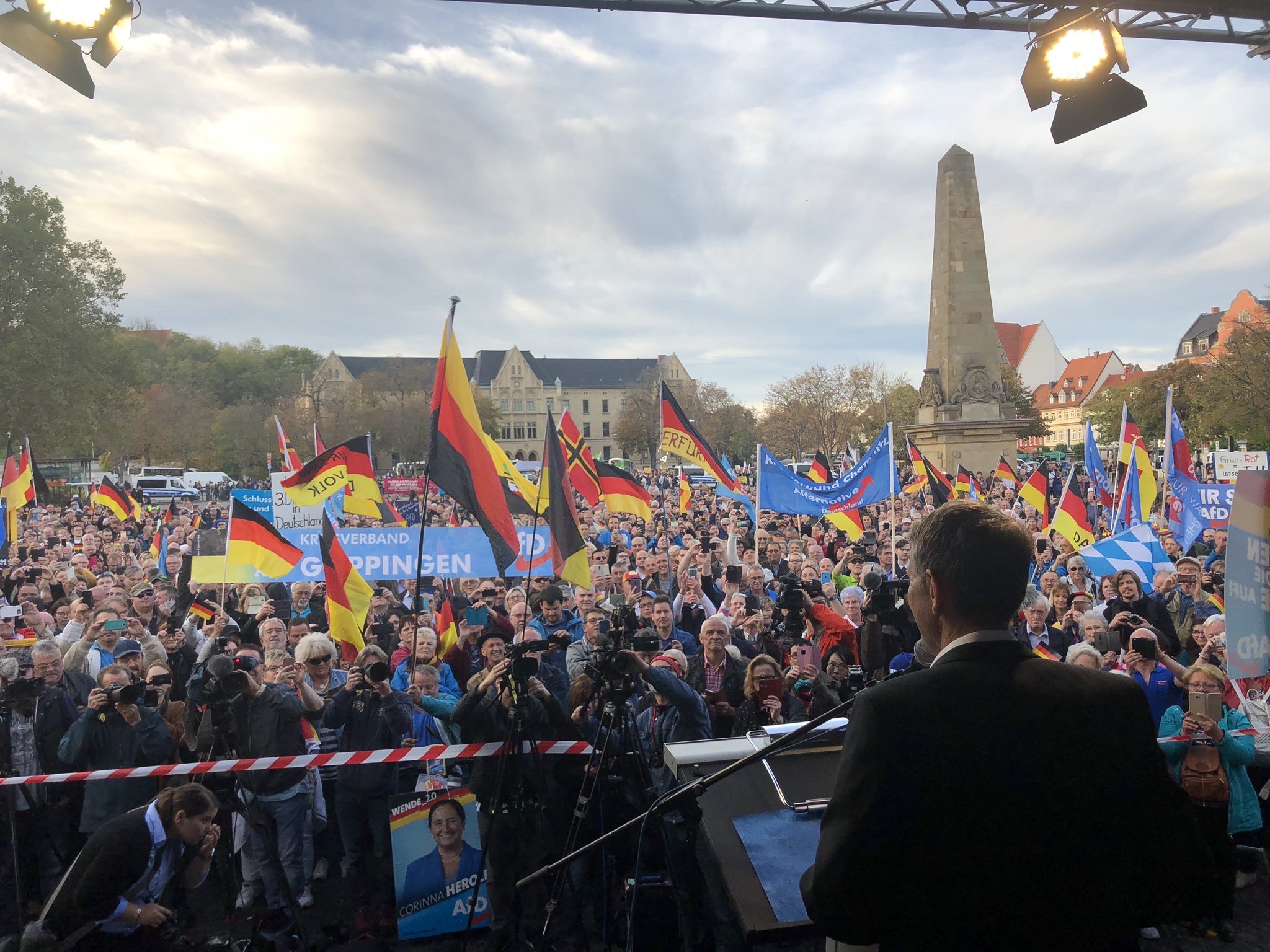 ألمانيا – صعود حزب البديل الشعبوي بولاية تورينغن متفوقا على حزب ميركل يزعج اليهود والمهاجرين