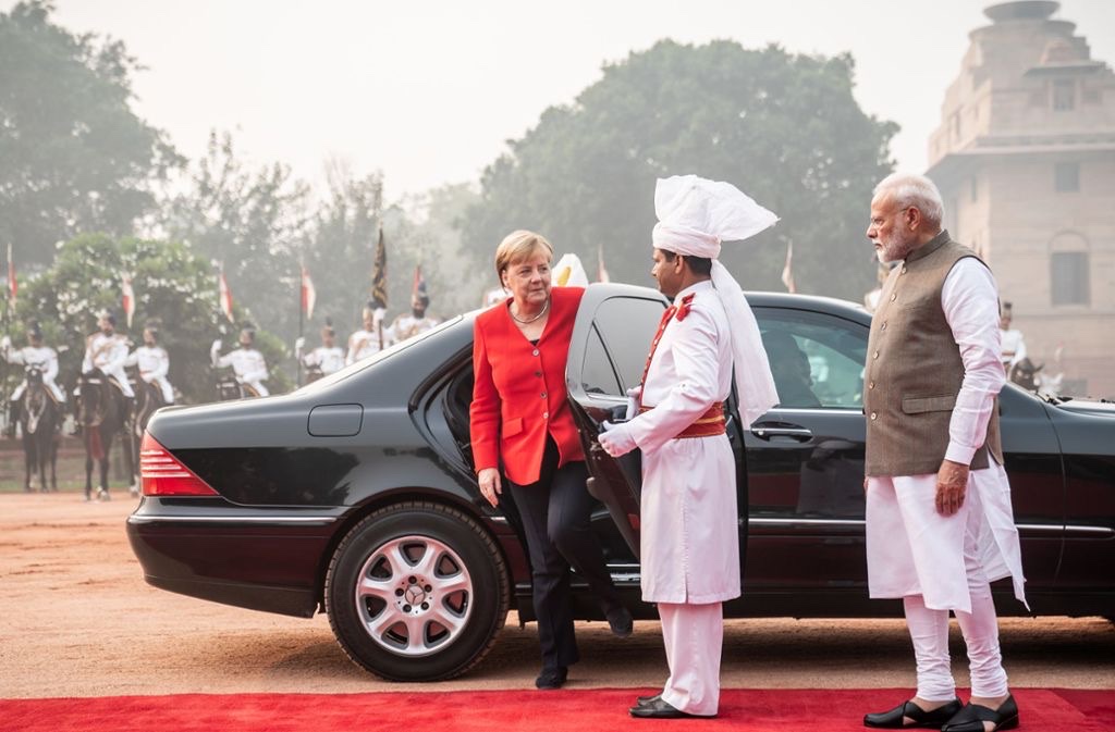 ميركل تختتم زيارة للهند بالتركيز على التعاون الاقتصادي