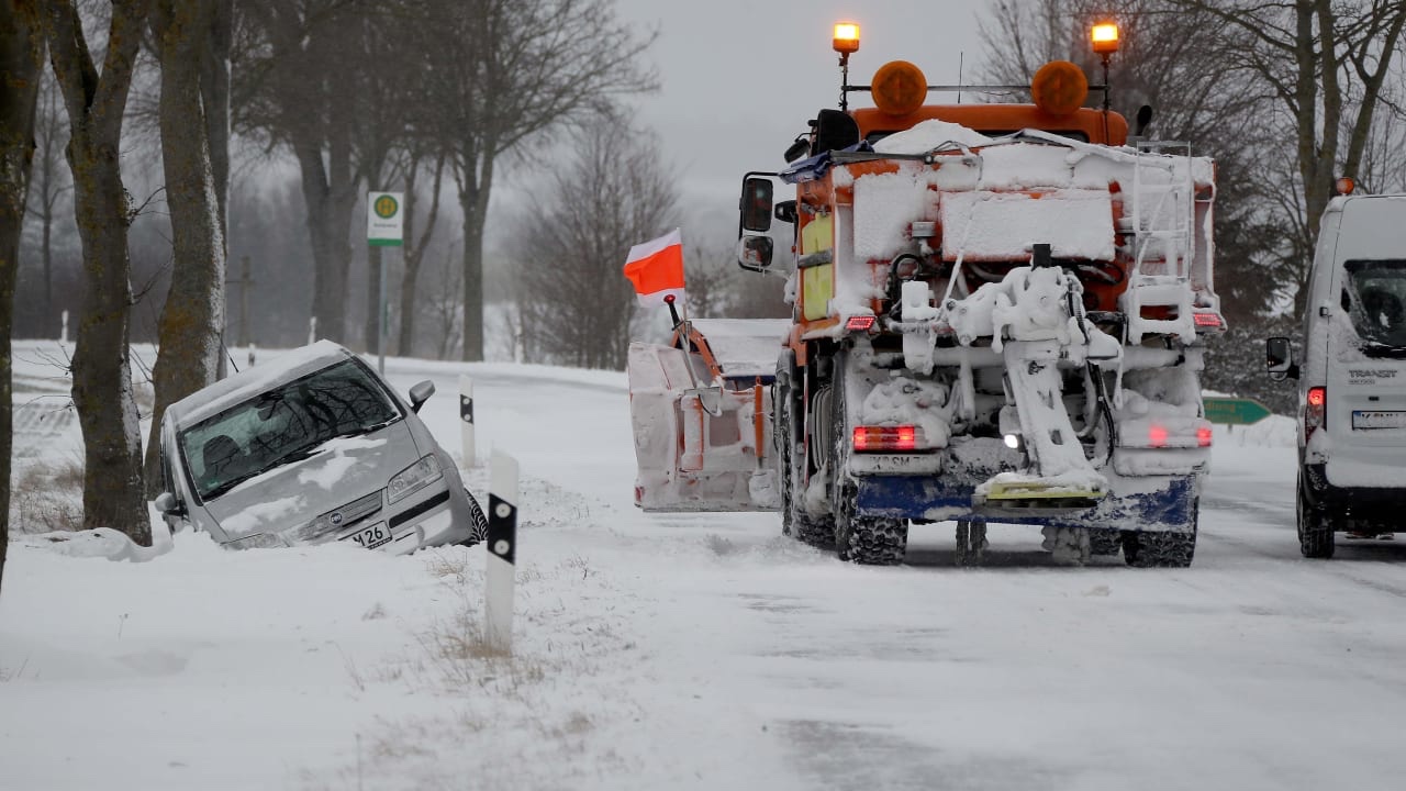موجة من الصقيع تجتاح ولاية شمال الراين ويستفاليا غربي ألمانيا