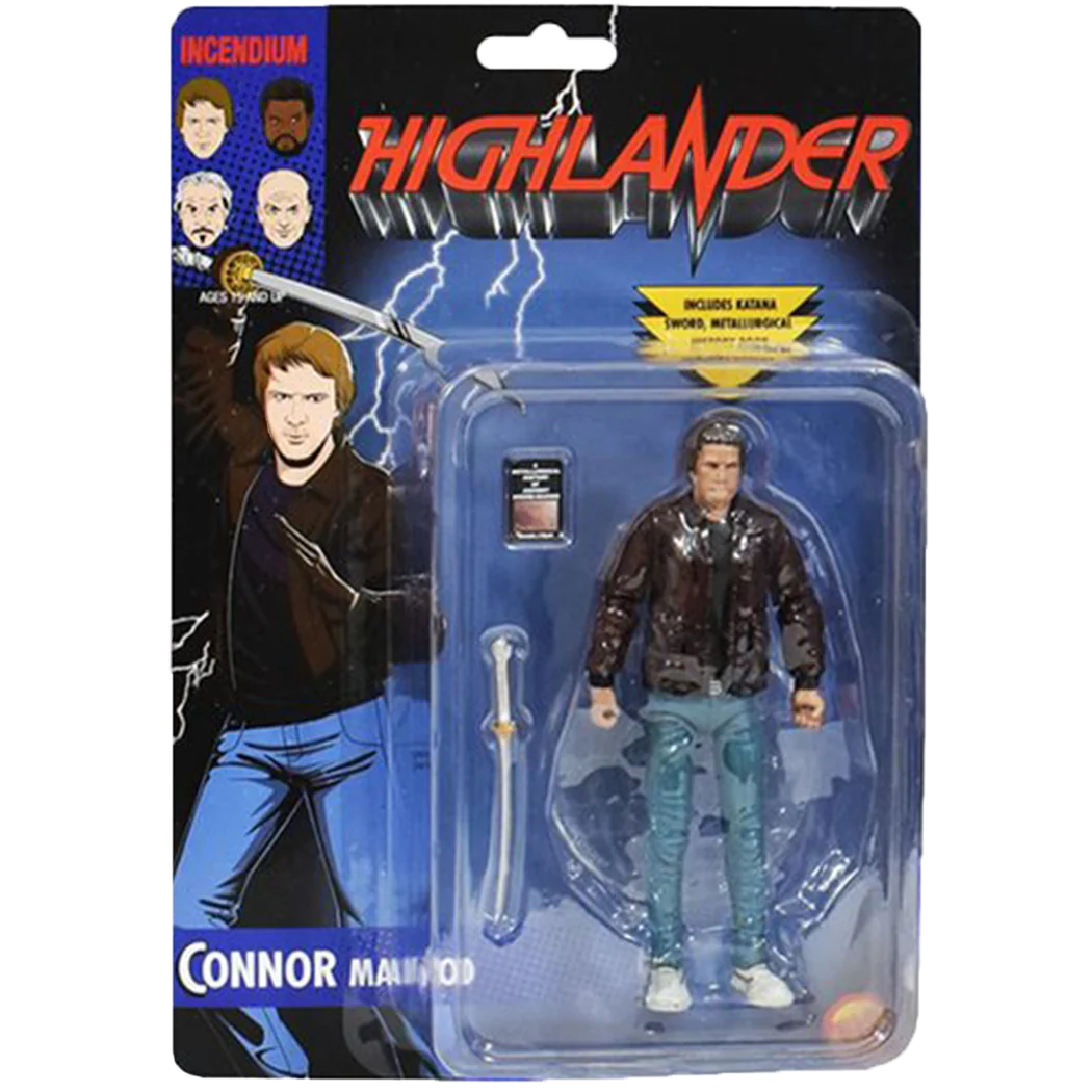 Highlander 'connor macleod' figbiz action figure