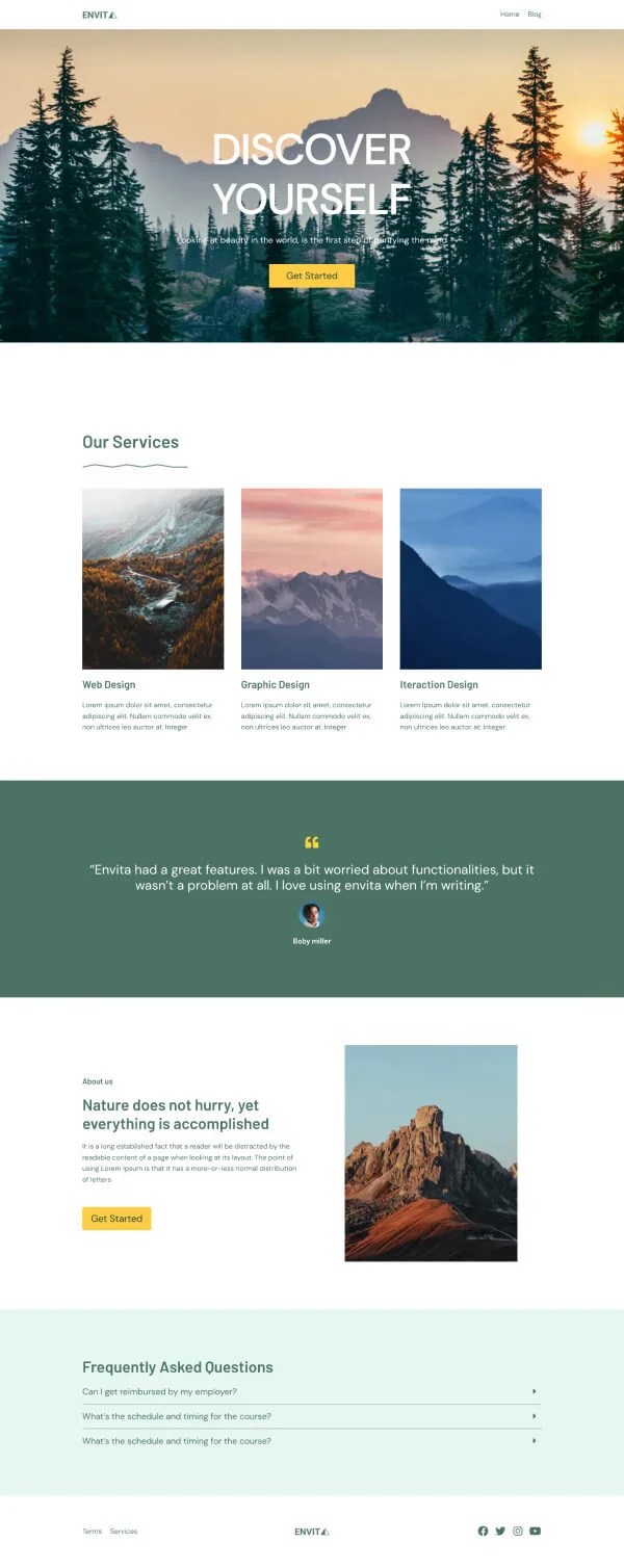 Natural Forest Theme Nacgo