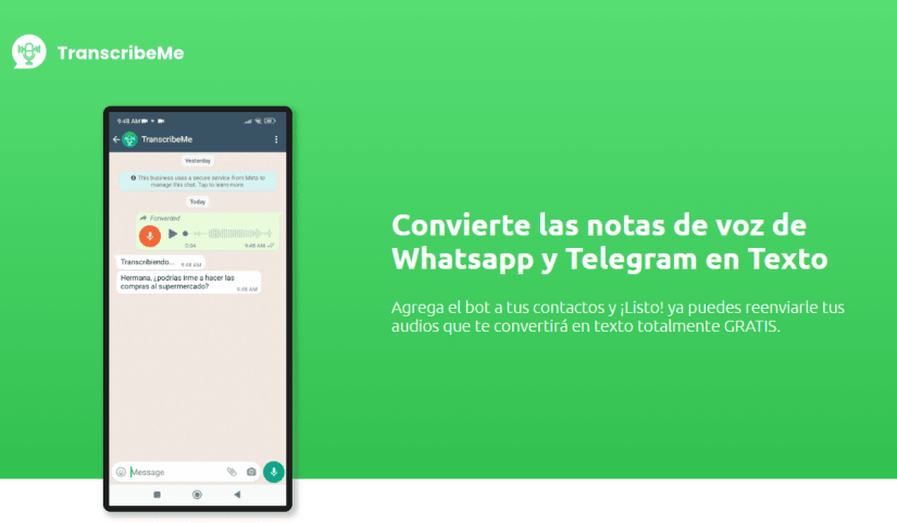 Cómo convertir los audios de WhatsApp y Telegram a texto 📝