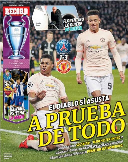 diarios deportivos del 7 de marzo de 2019