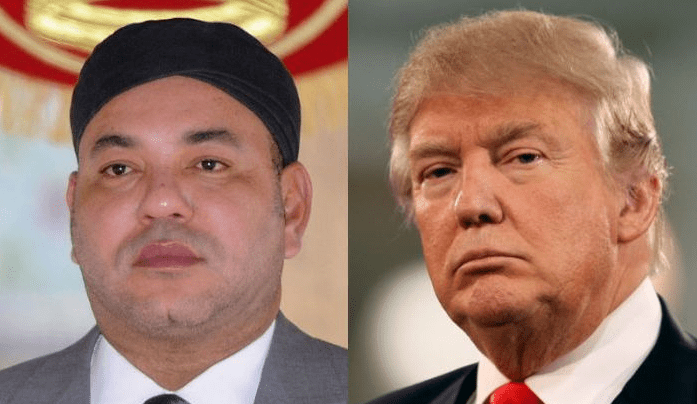 قبل مغادرته أسوار البيت الأبيض.. ترامب يوشّح الملك بوسام الاستحقاق