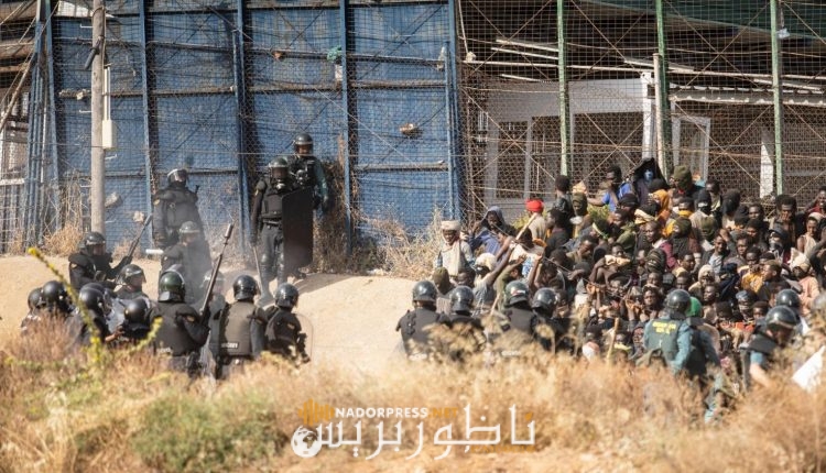 محكمة الاستئناف بالناظور تؤجل محاكمة 15 متورطا في أحداث معبر مليلية و49 من أفراد القوات العمومية يطالبون بالتعويض