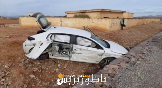 الناظور.. حادثة سير خطيرة بالطريق الرابطة بين العروي وأفسو