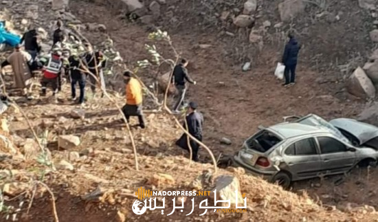 الناظور.. وفاة دركي وإصابة سيدة بطريق بني انصار في حادثة سير خطيرة