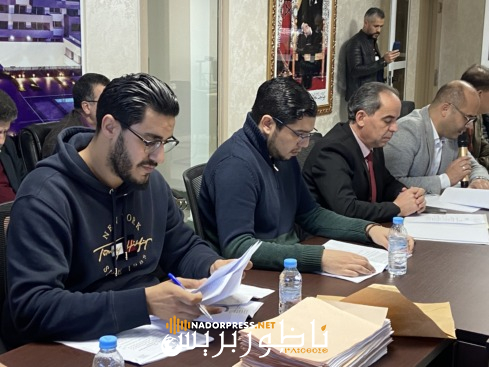 انعقاد الدورة العادية لشهر فبراير 2024 للمجلس الجماعي للناظور و المصادقة على جدول الأعمال..