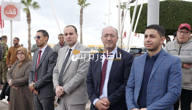 عامل إقليم الناظور يترأس مراسيم تحية العلم تخليدًا للذكرى السبعين لعيد الاستقلال