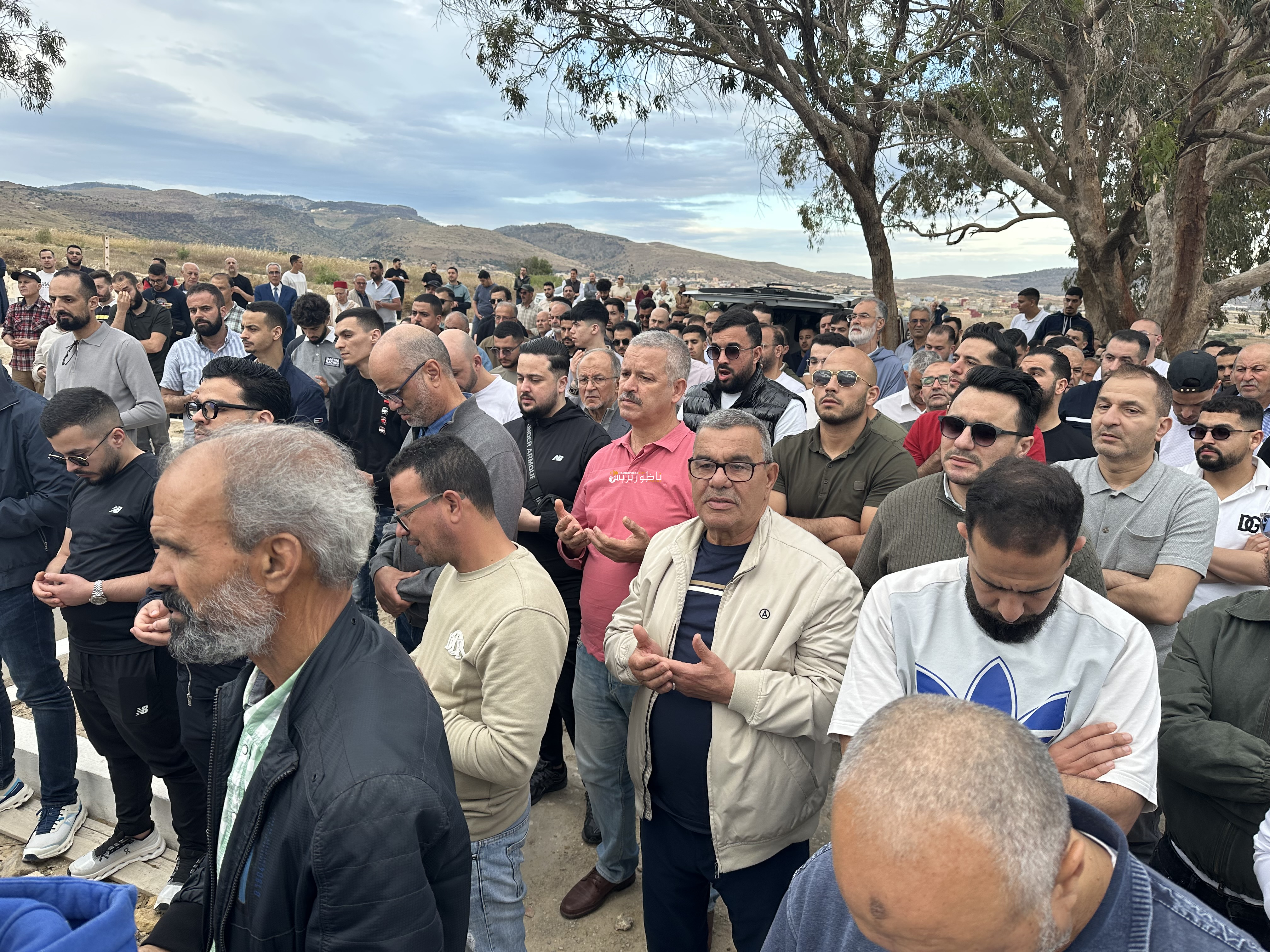 جنازة مهيبة تُشيّع جثمان الشاب عصام الباي بالناظور