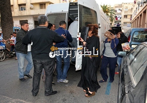 حملة أمنية واسعة بالناظور تستهدف المشتبه في تورطهن في قضايا الدعارة .