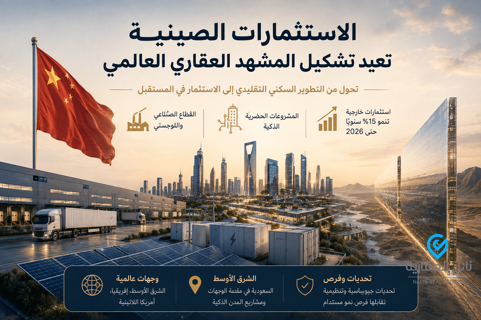 الشركات الصينية توجه أنظارها إلى العقارات الخارجية .. ما الذي