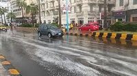 لميس الحديدي: عواصف الإسكندرية كانت مفزعة.. والناس مرعوبين