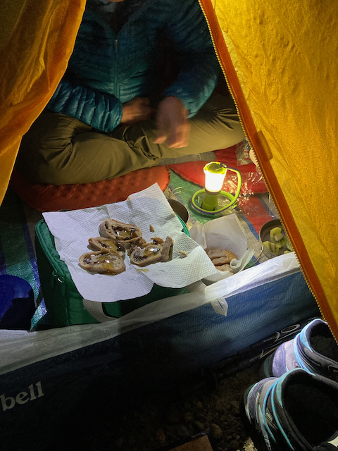 久しぶりのテント泊