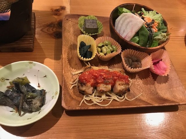 地元野菜で美味しい