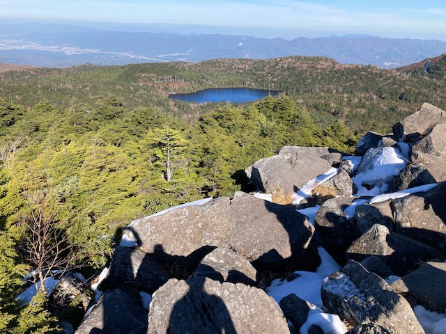 高見石から白駒池