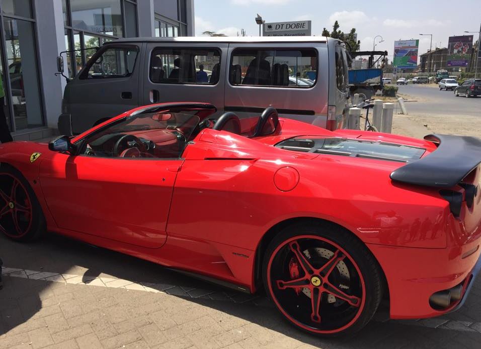 Makadara mp, mike sonko is making headlines again. Epic Photos Of The Red Ferrari In The Streets Of Nairobi
